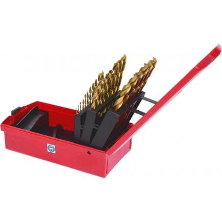 KS TOOLS 330.4623 - Coffret de forets HSS-G Co 5, en box PVC 1-13mm (25 pcs)