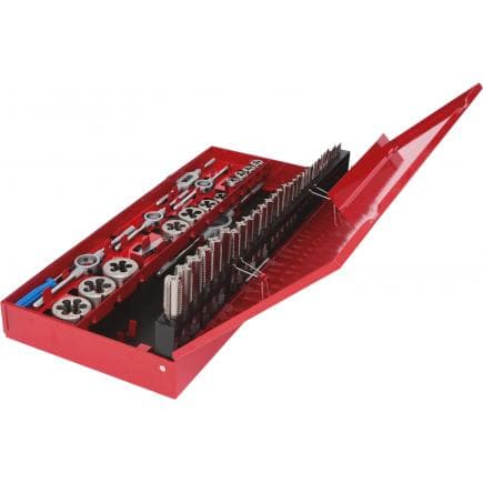 KS TOOLS 331.0754 - Coffret de tarauds et filières HSS Co (54 pcs)