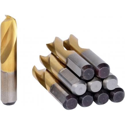 KS TOOLS 332.0809 - Forets à dépointer HSSE TiN, ø 8mm (10 pcs)