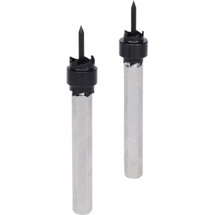 KS TOOLS 332.0950 - Jeu de forets à dépointer HSS (2 pcs), 8-10mm