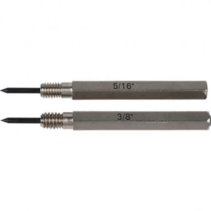 KS TOOLS 332.0955 - Jeu de pointes de centrage pour 332.0951 et 332.0953
