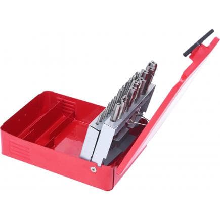 KS TOOLS 336.0621 - Coffret de tarauds HSS M en box métal, M3-M12 (21 pcs)