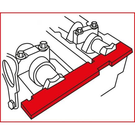 KS TOOLS 400.1825 - Jeu d'outils de réglage moteur pour Volvo (7 pcs)