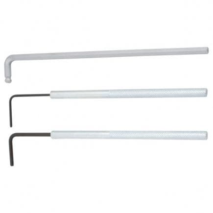 KS TOOLS 400.2150 - Jeu de clés pour poulie de tension pour moteurs 2,0 TDI PD pour VAG (3 pcs)