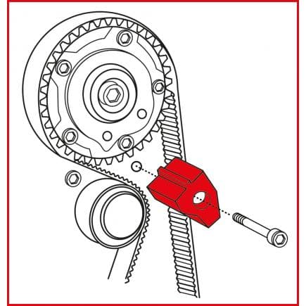 KS TOOLS 400.2950 - Jeu d'outils de réglage moteur pour Alfa Romeo / Fiat / Lancia (10 pcs)