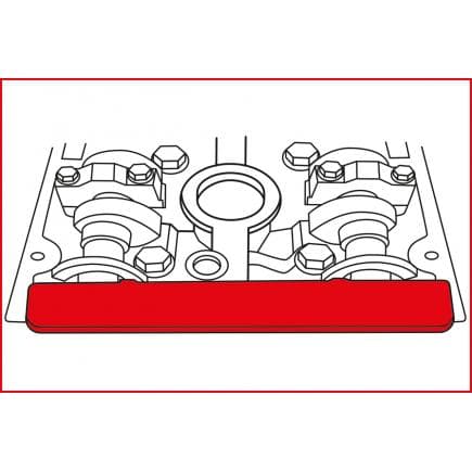KS TOOLS 400.3050 - Jeu d'outils de réglage moteur pour Alfa Romeo / Fiat / GM / Opel (7 pcs)