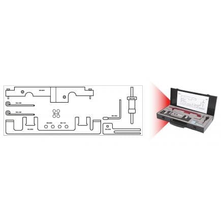 KS TOOLS 400.3200 - Jeu d'outils de réglage moteur pour BMW (13 pcs)