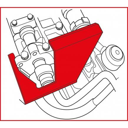 KS TOOLS 400.3350 - Jeu d'outils de réglage moteur pour Ford / Mazda (4 pcs)