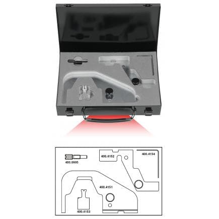KS TOOLS 400.4150 - Jeu d'outils de réglage moteur pour Ford (5 pcs)