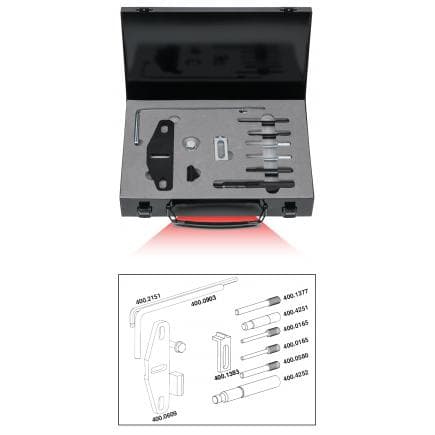 KS TOOLS 400.4250 - Jeu d'outils de réglage moteur pour Volvo (13 pcs)