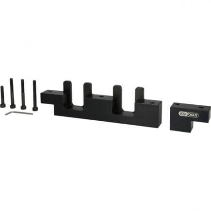 KS TOOLS 400.4490 - Jeu d’outils de blocage d’arbre à cames pour Opel (2 pcs)