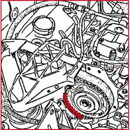 KS TOOLS 400.9016 - Outil de blocage de douille de pompe à injection