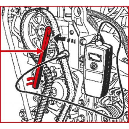 KS TOOLS 400.9021 - Clé de galets pour Renault