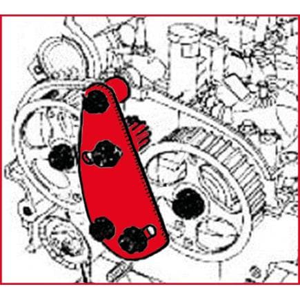 KS TOOLS 400.9025 - Outil de blocage de pignon d'arbre à cames