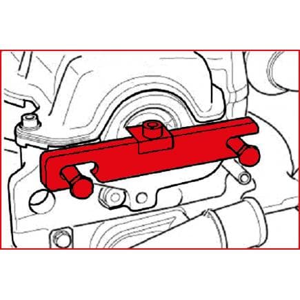 KS TOOLS 400.9044 - Outil de réglage d'arbres à cames, 150 mm