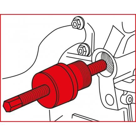 KS TOOLS 400.9090 - Jeu d'outils de réglage moteur pour BMW / Mini (7 pcs)