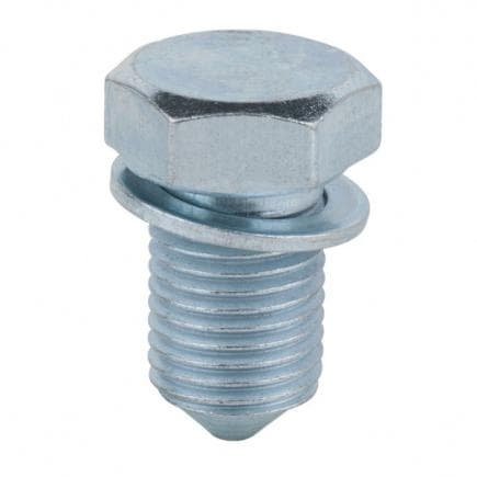 KS TOOLS 430.0027 - Vis de vidange, 6 pans 19mm, M14x1,5x17,5mm, pack de 1