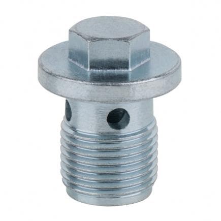 KS TOOLS 430.0081 - Vis de vidange, 6 pans 13mm, M18x1,5x21mm, pack de 1