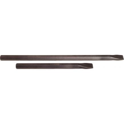 KS TOOLS 450.0025 - Jeu de burins plats PL (2 pcs), 400-600mm