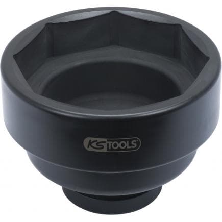 KS TOOLS 450.0222 - 1" Douille à chocs 8 pans Écrou d'essieu, 100 mm