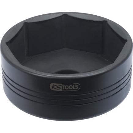 KS TOOLS 450.0241 - 3/4" Douille pour écrous d'essieu et capuchons de moyeu, 115mm, 8 pans