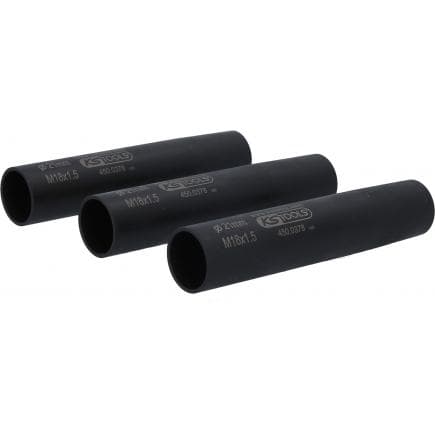 KS TOOLS 450.0372 - Jeu de douilles de centrage et de protection d'écrous de roues, M18x1,5, ø21,0 mm (3 pcs)