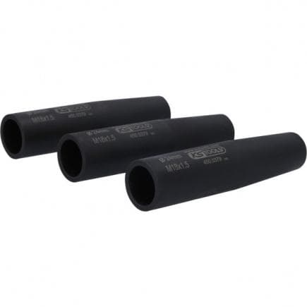 KS TOOLS 450.0373 - Jeu de douilles de centrage et de protection d'écrous de roues, M18x1,5, ø24,0 mm (3 pcs)