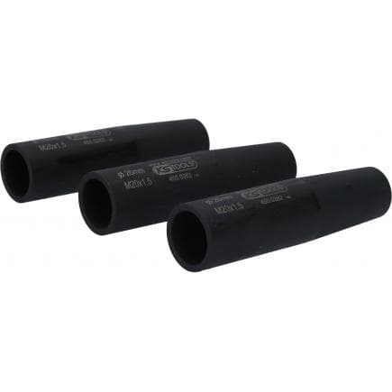 KS TOOLS 450.0375 - Jeu de douilles de centrage et de protection d'écrous de roues, M20x1,5, ø26,0 mm (3 pcs)