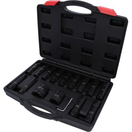 KS TOOLS 450.0420 - Jeu de douilles tournevis et douilles de rechange à chocs 3/4"+1" (16 pcs)