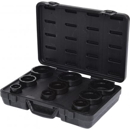 KS TOOLS 450.5020 - Coffret de douilles pour KM écrou à ergots, ergots intérieurs (9 pcs)