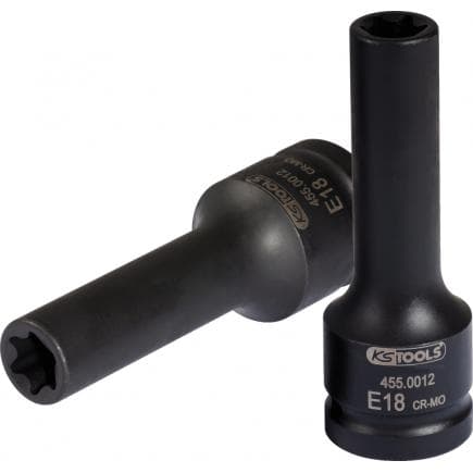 KS TOOLS 455.0012 - 3/4" Douilles à chocs, PL, E 18