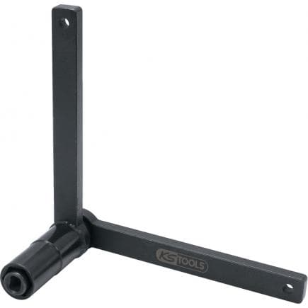 KS TOOLS 455.0090 - Clé de maintien spéciale pour Volvo, plate/ovale, 18 mm