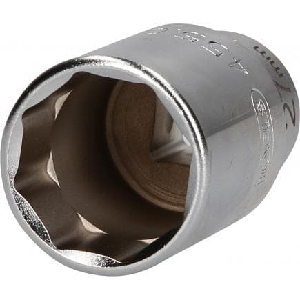KS TOOLS 455.0100 - 1/2" Douille tournevis, clé 27mm, 8pans