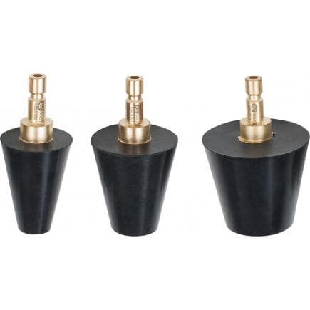 KS TOOLS 455.0135 - Adaptateur conique pour système de refroidissement (3 pcs) 17,0-50,0mm
