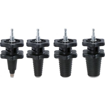 KS TOOLS 455.0140 - Jeu d'adaptateurs coniques de test pour circuit de refroidissement (4 pcs)