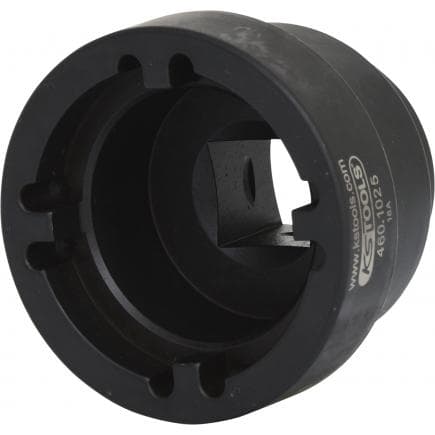 KS TOOLS 460.1025 - Clé pour écrou à encoches 3/4" avec 4 ergots pour DAF, ergots intérieurs ø 50 mm