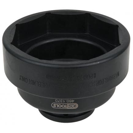 KS TOOLS 460.1370 - Clé d'écrou d'essieu 3/4" 8 pans pour Scania, 100 mm