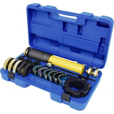 KS TOOLS 460.1705 - Jeu d’outils pour bagues nervurées de Silentbloc (19 pcs)