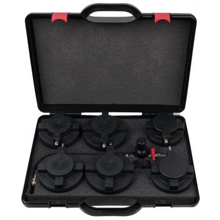 KS TOOLS 460.2465 - Coffret de test pour admission d'air de système de turbocompresseur pour camions (7 pcs)