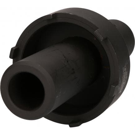 KS TOOLS 460.3790 - Clé pour écrou à encoches 3/4" avec 6 ergots avec tube de guidage pour essieux de camion Mercedes, ergots intérieurs ø 82 mm