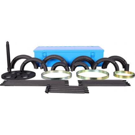 KS TOOLS 460.3855 - Jeu d'extracteurs d'arbre de boîte de vitesses pour boîtes ZF (26 pcs)