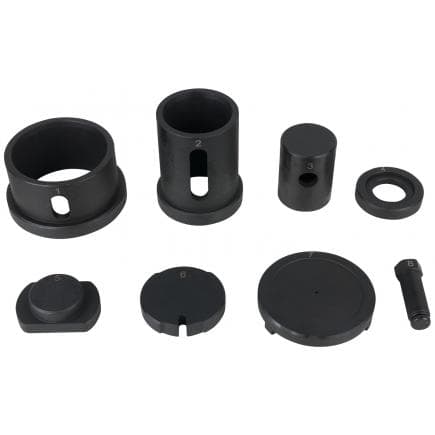 KS TOOLS 460.3925 - Jeu de douilles pour triangle de suspension pour DAF, ø 70 mm (8 pcs)