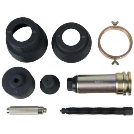 KS TOOLS 460.4155 - Jeu d'extracteurs de palier d'arbre principal de différentiel pour DAF (8 pcs)