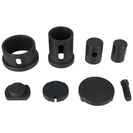 KS TOOLS 460.4160 - Jeu de douilles pour triangle de suspension, ø 75 mm pour DAF (8 pcs)