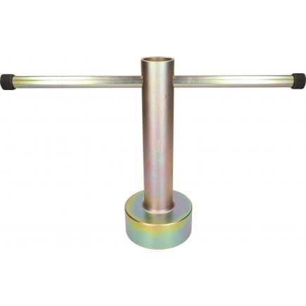 KS TOOLS 460.4385 - Clé d'écrou d'essieu pour essieu arrière Fuso, 120 mm