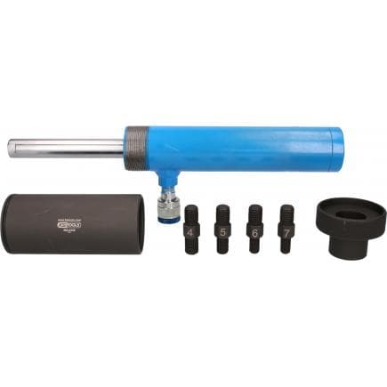 KS TOOLS 460.4435 - Jeu d'extracteurs hydrauliques pour boulons de scellement des freins (7 pcs)