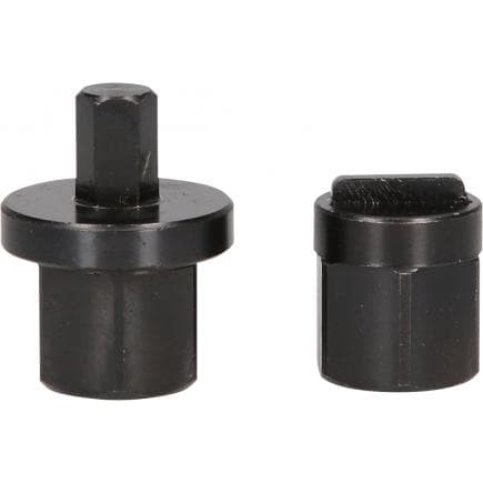 KS TOOLS 460.5280 - Jeu d'outils à profilé spécial de vidange pour bouchons de vidange en plastique (2 pcs)