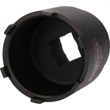 KS TOOLS 460.5345 - Clé pour écrou à encoches 1" avec 6 ergots pour Mercedes et MAN, ø 77/84 mm