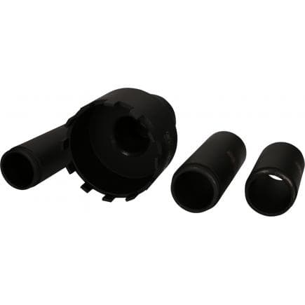 KS TOOLS 460.5420 - Jeu de clés d'écrous à encoches avec 3 tubes de guidage pour Mercedes ø 105,5 mm (4 pcs)
