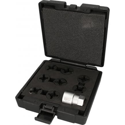 KS TOOLS 460.5480 - Jeu de réparation de filetage de boulons de roue pour véhicules utilitaires (9 pcs)